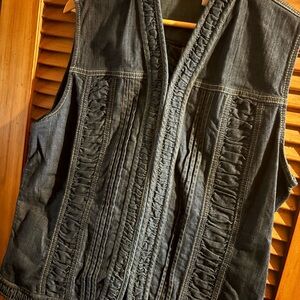 Chico's Dark Denim Jacket